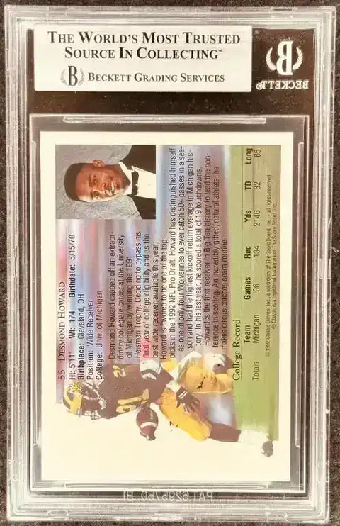 DesmondHoward1992Classic2 - AutographsForSale.com