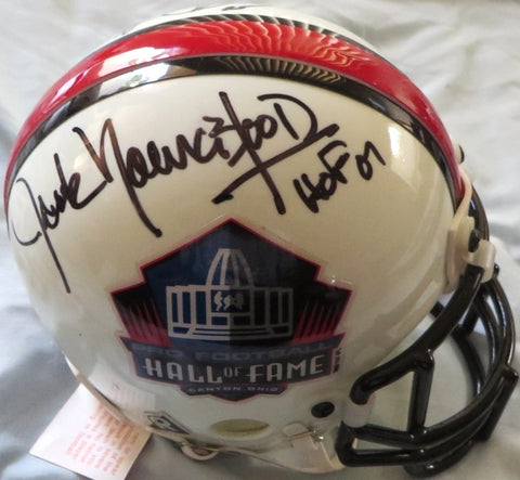 Eric Dickerson Jack Youngblood signed Pro Football HOF mini helmet JSA LA Rams - AutographsForSale.com