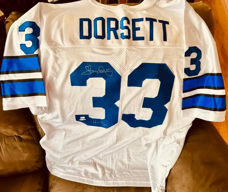 Tony Dorsett signed Dallas Cowboys jersey w/ HOF 94 JSA - AutographsForSale.com