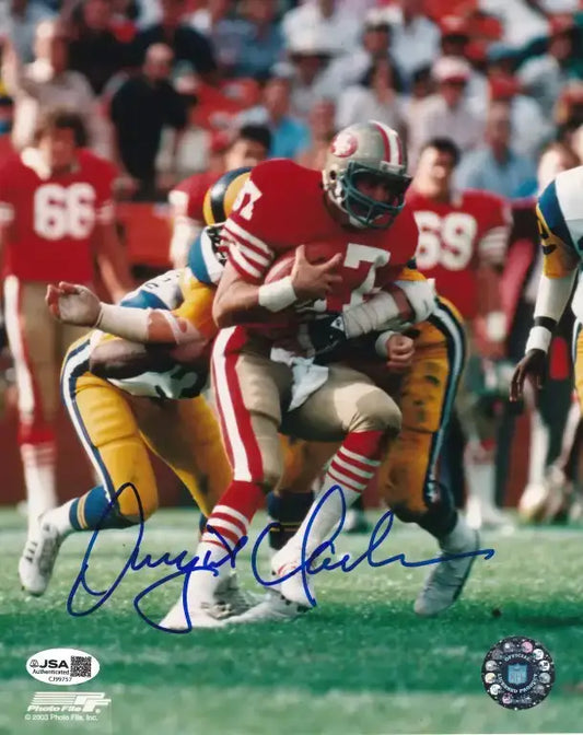 DwightClark8x10JSA - AutographsForSale.com