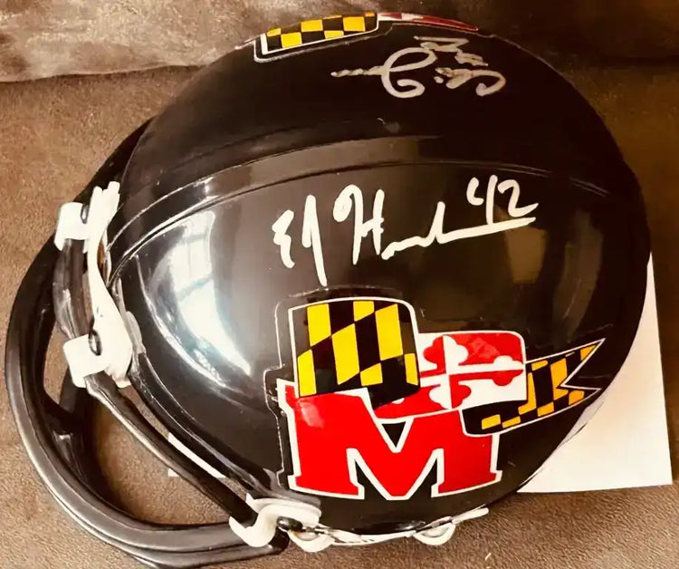 EJHendersonChrisDownsMini - AutographsForSale.com