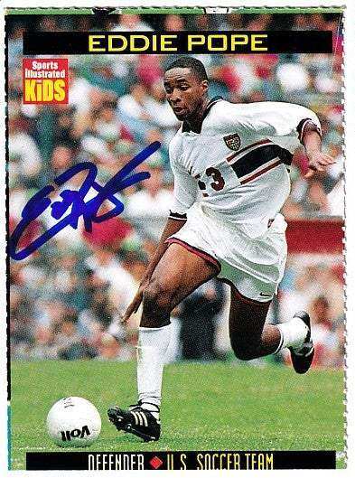 Eddie-Pope-autographed-SI-for-Kids-card_ce05e874-69fc-4ffe-bfaa-402664c9de31 - AutographsForSale.com