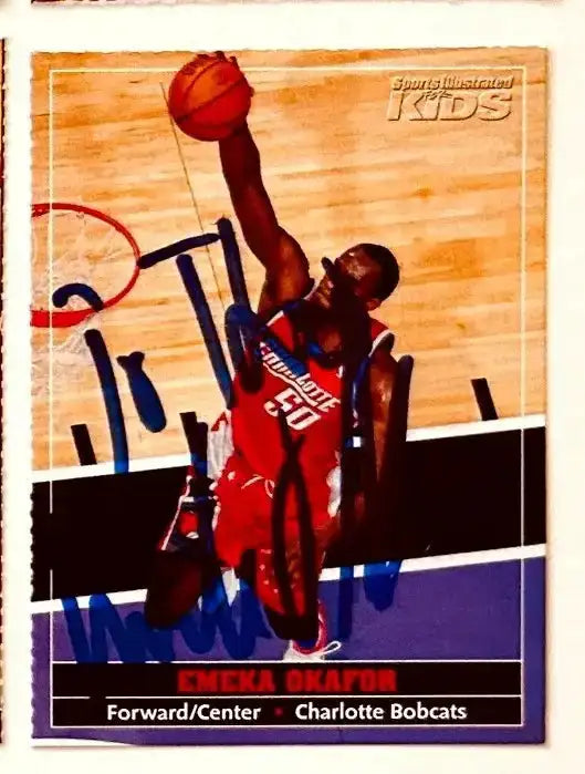 Emeka-Okafor-autographed-SI-for-Kids-card_3d6b114f-ae41-4e56-bd9b-b6e7ec186ffc - AutographsForSale.com