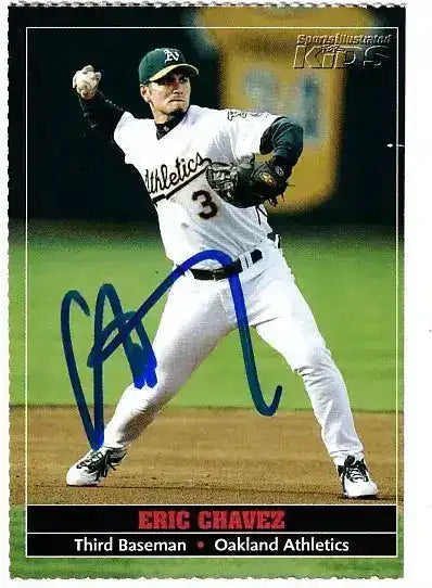 Eric-Chavez-autographed-SI-for-Kids-card_d348310b-b508-4d73-840c-bb8c28fc3278 - AutographsForSale.com