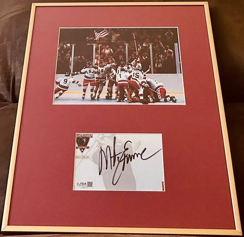 Eruzione4x6CardFramed - AutographsForSale.com