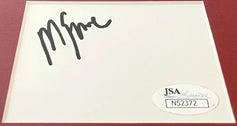 Mike Eruzione signed index card framed w/ 1980 USA Miracle on Ice photo JSA - AutographsForSale.com