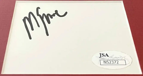 Mike Eruzione signed index card framed w/ 1980 USA Miracle on Ice photo JSA - AutographsForSale.com