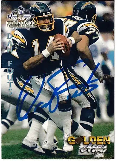 Dan Fouts signed SD Chargers 1994 Roger Staubach’s NFL Football card - AutographsForSale.com