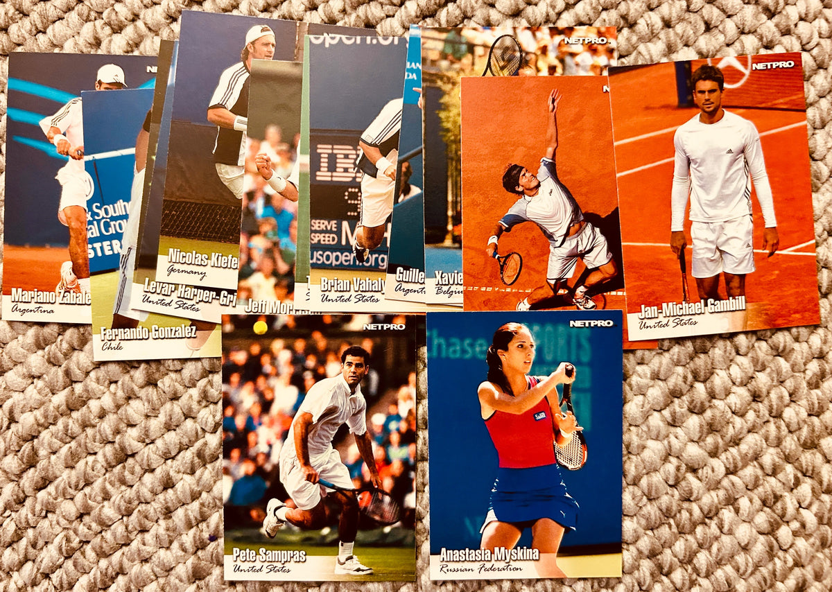 2003 NetPro tennis 14 card starter set Pete Sampras - AutographsForSale.com