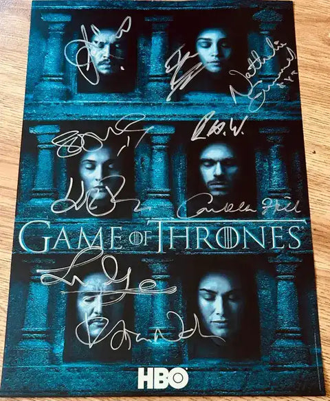 GameOfThrones2016Poster - AutographsForSale.com