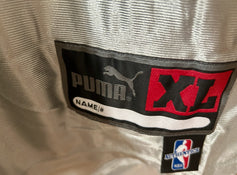 Kevin Garnett signed UDA Timberwolves Puma game model warmup jersey shooting shirt - AutographsForSale.com