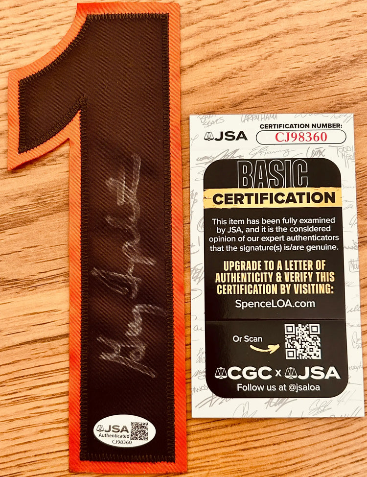 Garry Templeton autographed Padres jersey number JSA - AutographsForSale.com