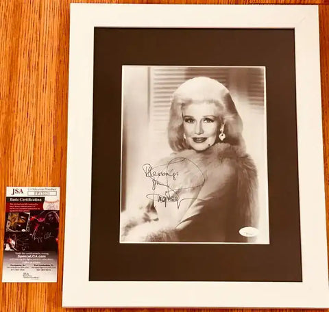 GingerRogersFramed8x10JSA - AutographsForSale.com