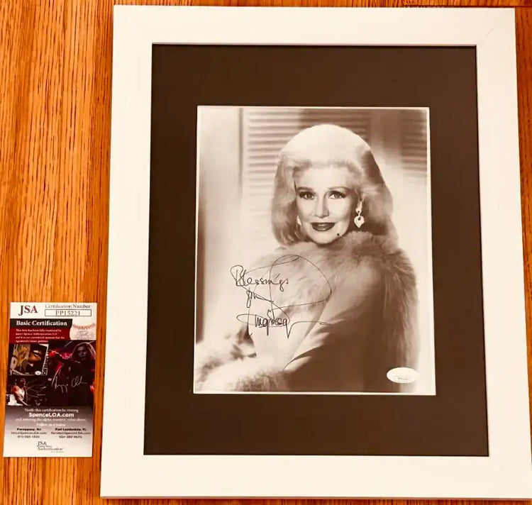 GingerRogersFramed8x10JSA - AutographsForSale.com
