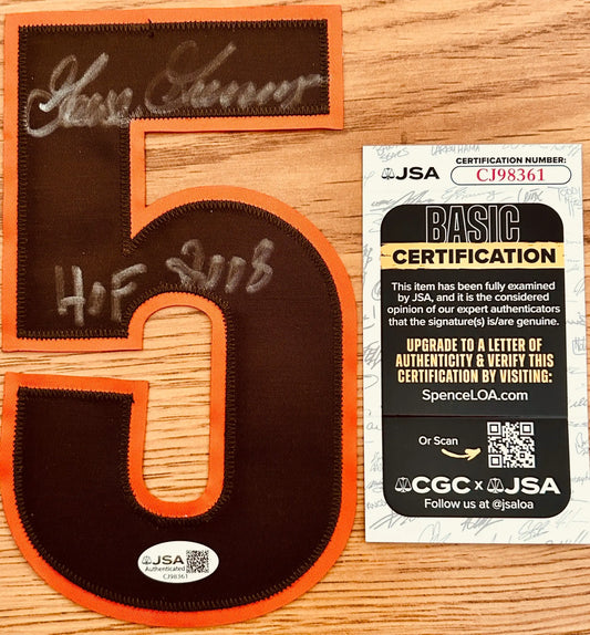 Goose Gossage autographed Padres jersey number JSA - AutographsForSale.com