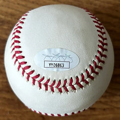 Hank Aaron autographed Rawlings NL baseball (To Ken) JSA Atlanta Braves - AutographsForSale.com