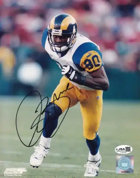 IsaacBruce8x10JSA - AutographsForSale.com