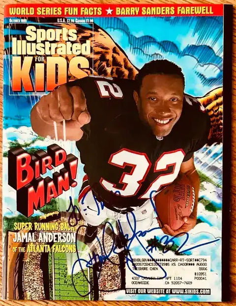 JamalAndersonSIK - AutographsForSale.com