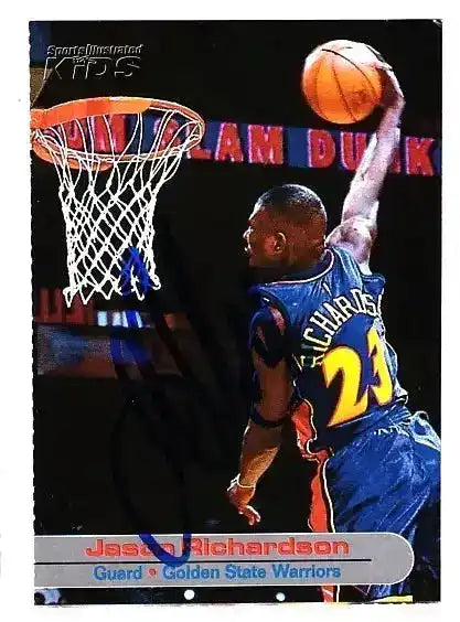 Jason-Richardson-autographed-SI-for-Kids-card_15c0bfb3-b1c4-4f0d-bc7a-f7f7feb13ae6 - AutographsForSale.com