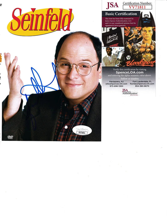 Jason Alexander autographed Seinfeld DVD cover insert JSA - AutographsForSale.com