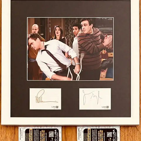 JasonSegelNPHFramedJSA - AutographsForSale.com