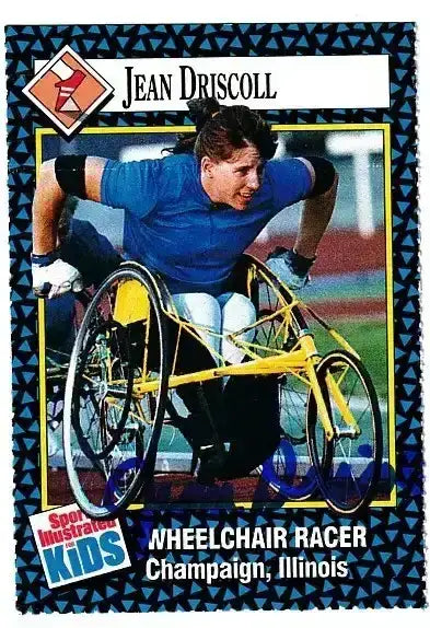 Jean-Driscoll-autographed-SI-for-Kids-card - AutographsForSale.com
