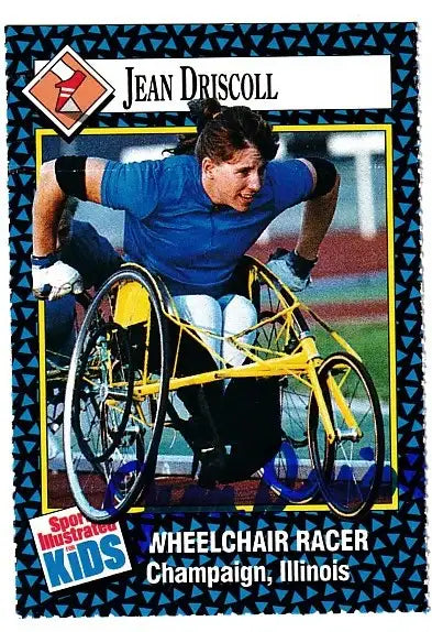 Jean Driscoll signed 1992 Sports Illustrated for Kids Rookie Card - AutographsForSale.com