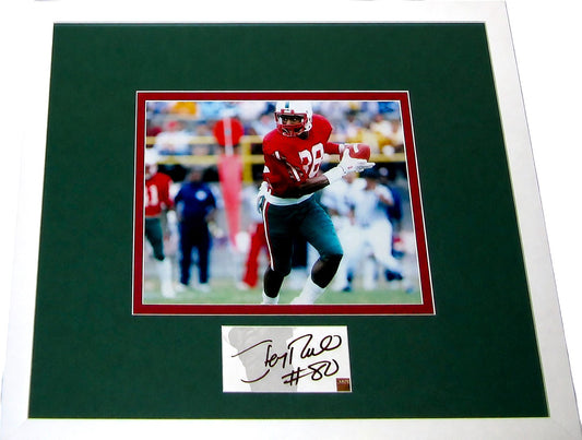 Jerry Rice autograph framed with Mississippi Valley State 8x10 photo JSA - AutographsForSale.com