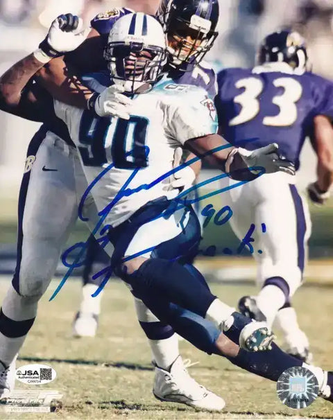 JevonKearse8x10JSA - AutographsForSale.com