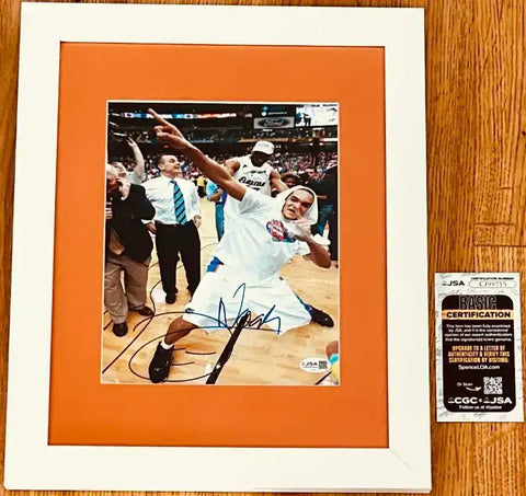 JoakimNoah8x10FramedJSA2 - AutographsForSale.com