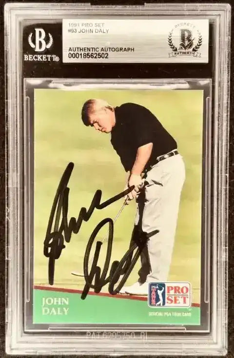 JohnDaly - AutographsForSale.com