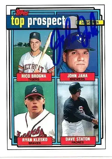 JohnJaha1992Topps - AutographsForSale.com