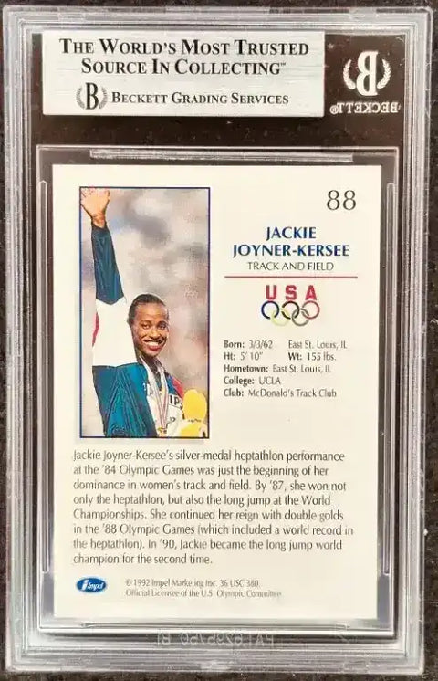 JoynerKersee1992Impel2 - AutographsForSale.com
