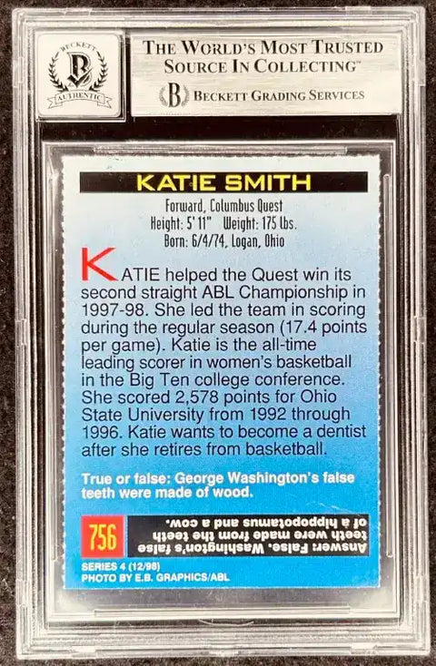 KatieSmithSIK_2 - AutographsForSale.com