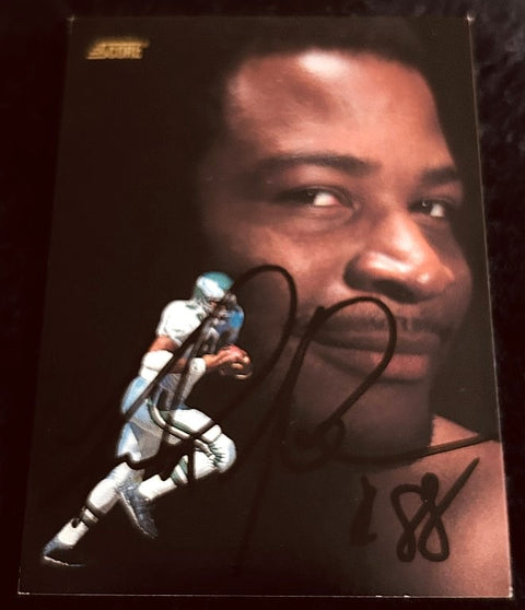 Keith Jackson autographed Philadelphia Eagles 1991 Score Dream Team card - AutographsForSale.com