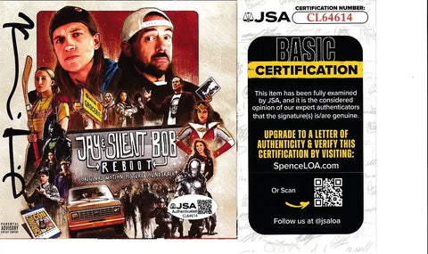 Kevin Smith signed Jay & Silent Bob Reboot movie CD booklet JSA - AutographsForSale.com