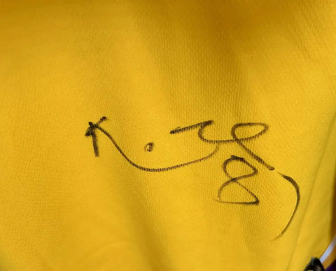 Kobe Bryant signed LA Lakers 1999 Nike warmup jersey shooting shirt JSA - AutographsForSale.com