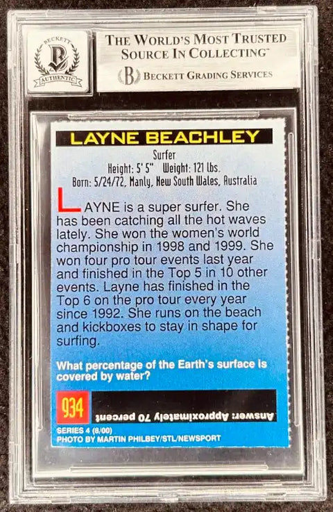 LayneBeachleySIK_2 - AutographsForSale.com