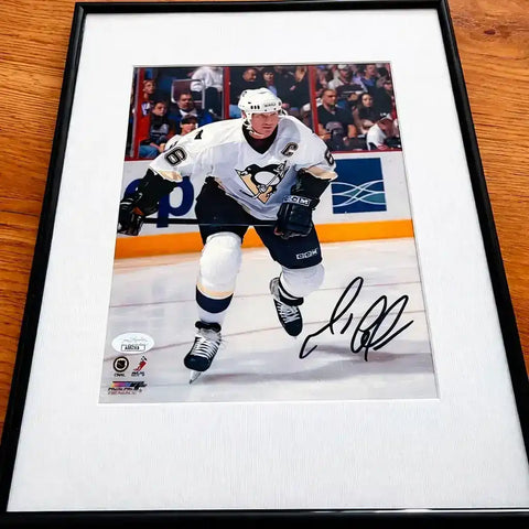 Lemieux8x10FramedJSA - AutographsForSale.com