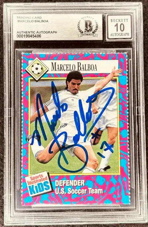 MarceloBalboa1993SIK_1 - AutographsForSale.com