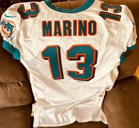 Marino1997JerseyWhite - AutographsForSale.com