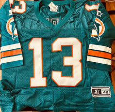 Dan Marino signed Dolphins 1995 1996 Starter jersey JSA - AutographsForSale.com