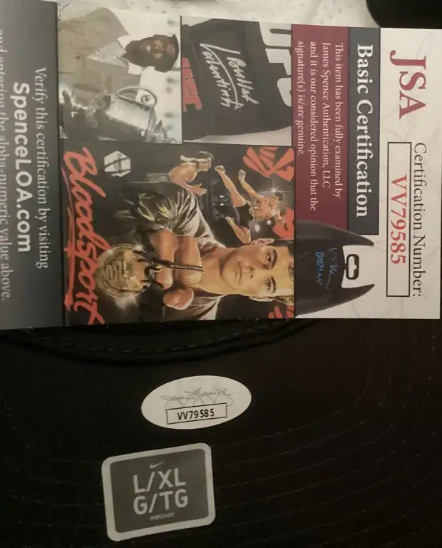 Rory McIlroy autographed white orange Nike golf cap JSA - AutographsForSale.com