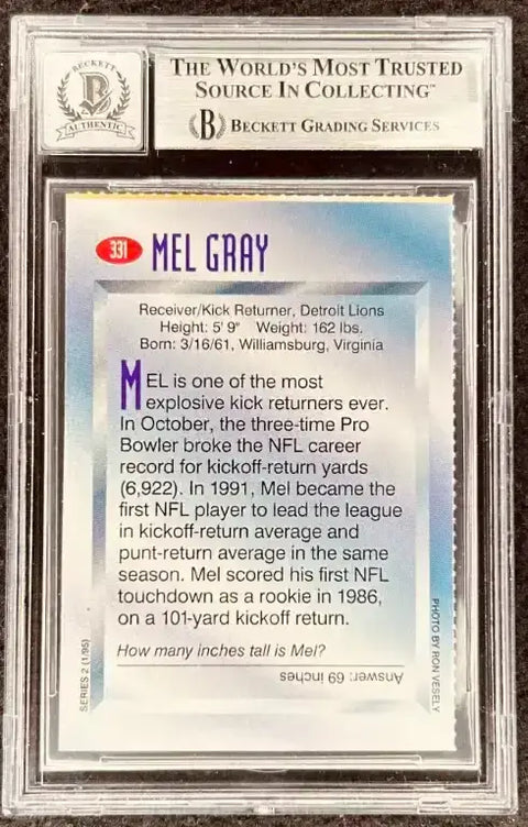 MelGraySIK_2 - AutographsForSale.com