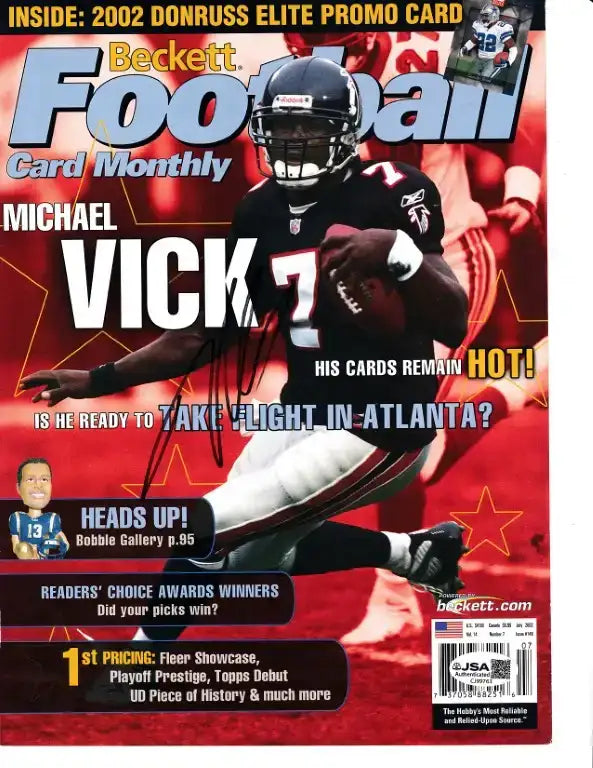 MichaelVickBeckettJSA - AutographsForSale.com