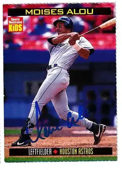 Moises-Alou-autographed-SI-for-Kids-card_dd21a7e2-1343-4bfd-966b-af21a32c5202 - AutographsForSale.com