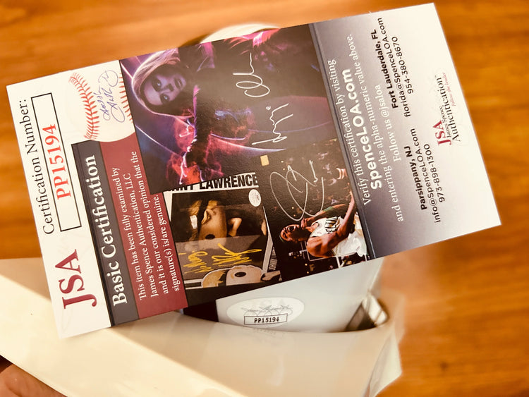 Joe Namath autographed NY Jets Riddell retro mini helmet JSA - AutographsForSale.com