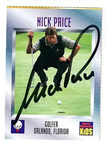 Nick-Price-autographed-SI-for-Kids-card_3e3c5350-d33e-4eda-8051-8c89f92c54a3 - AutographsForSale.com