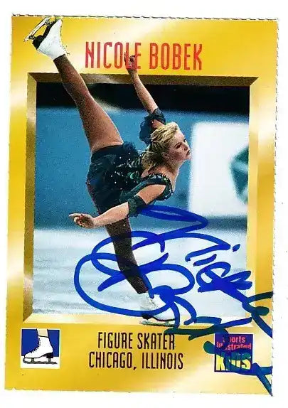 Nicole-Bobek-autographed-SI-for-Kids-card - AutographsForSale.com
