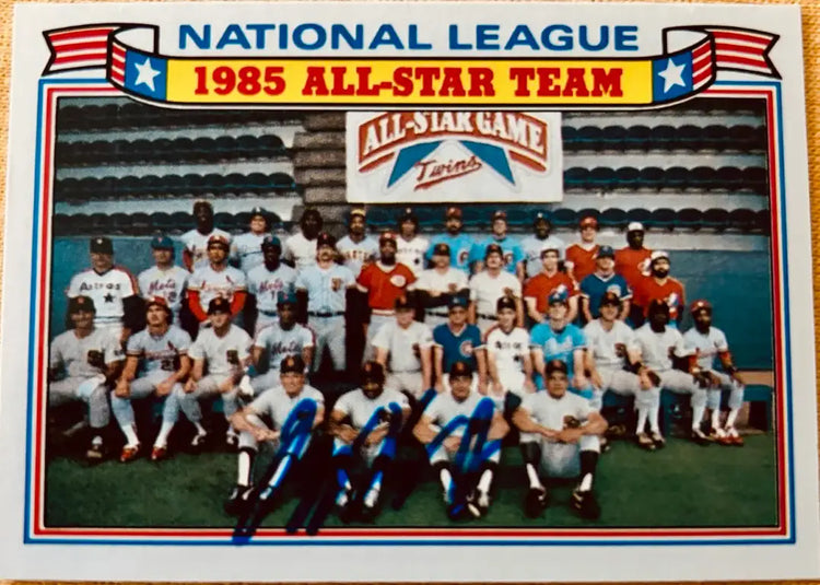 Ozzie Virgil signed Phillies 1986 Topps 1985 All-Star Game card - AutographsForSale.com